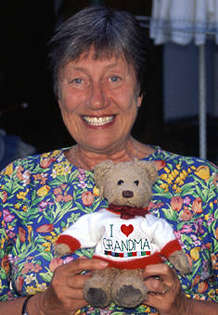 Greggory Bear and his Granma Lilian