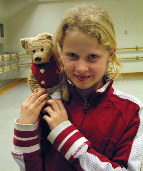 Teddy Bear Greggan at the Royal Ballet