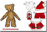 Santa claus paper doll