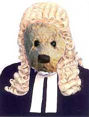 Judge Gregory Bear at the Teddybearpages.com