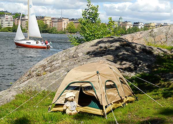 Teddy Bear camping tent