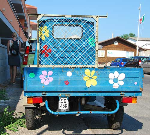 Small italian truck